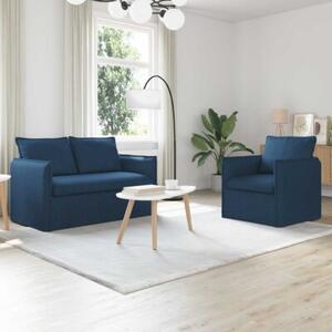 ModuÅowa kanapa nowoczesna w kolorze niebieskim z ergonomicznym designem