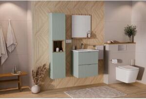 Szafka łazienkowa Line Reed Green D 80-03-2D zielona