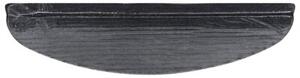 Samoprzylepne nakÅadki na schody, 10 szt., czarne, 56x17x3 cm
