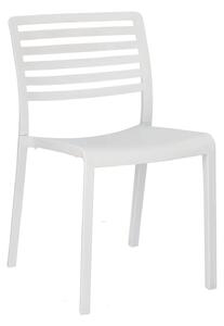Krzesło Lama białe z tworzywa