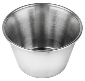 Miseczka na sos dipówka stalowa 6 cm, 60 ML 12 szt