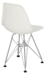 Krzesło dziecięce JuniorP016 białe