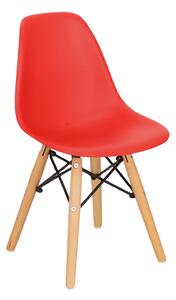 Krzesło dziecięce JuniorP016 czerwone
