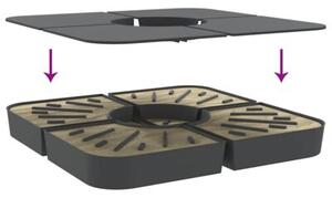 Podstawa do parasola, 4-cz., 100 kg, pp