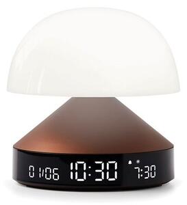 Budzik z lampką LEXON Mina Sunrise LR153BZ Brązowy