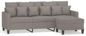 Sofa 3-osobowa z podnÃ³Å¼kiem, taupe, 180 cm, tkaninÄ