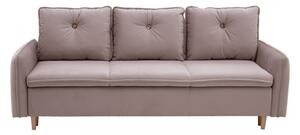 Sofa rozkładana 3-osobowa z guzikami ROCO