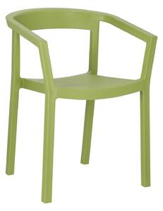 Krzesło Peach zielone