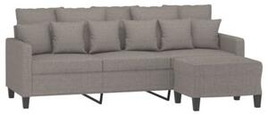Sofa 3-osobowa z podnÃ³Å¼kiem, taupe, 180 cm, tkaninÄ