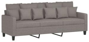 Sofa 3-osobowa z podnÃ³Å¼kiem, taupe, 180 cm, tkaninÄ