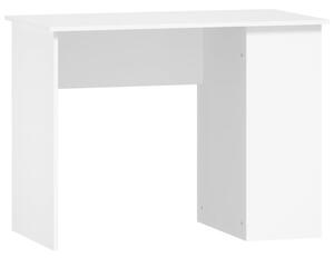 Biurko, biaÅe, 100x55x75 cm, materiaÅ drewnopochodny