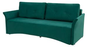 Sofa rozkładana zielona BLANKA