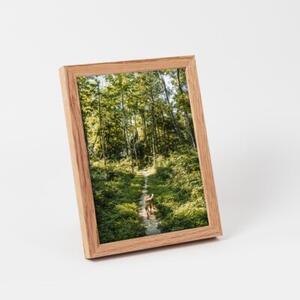 Ramka na zdjęcia 13x18 cm ramka drewniana dębowa ramka z litego drewna dębowego FRAMAI®