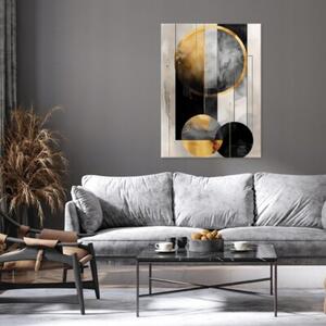 Obraz Na Płótnie Art Deco Czarny Do Sypialni Salonu 40x60