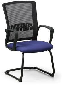Krzesło konferencyjne ROY, niebieski