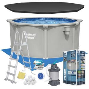 Basen stelażowy Hydrium 305x122 Bestway 56566 całoroczny