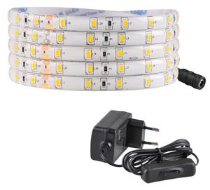 Zestaw taśma LED 24V 2m IP65 4000K zasilacz, włącznik ON/OFF 319142 Polux