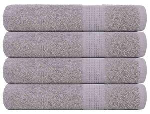 Ręczniki frogn 4 szt. szare 100x200 cm 360 g/m²
