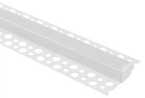 Profil do taśm LED GN01 natynkowy biały + klosz mleczny 1m Ecolight
