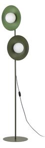 Lampa podłogowa TK Lighting SLATE MIX GLASS 16139, metal szkło, biało-zielona, 2xG9, 160 cm, nowoczesna do salonu