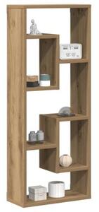 Półka ścienna artisan oak 36x16x90 cm drewno klejone
