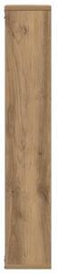 Półka ścienna artisan oak 36x16x90 cm drewno klejone