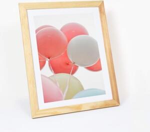 Ramka na zdjęcia 24x30 cm z drewna surowego sosnowa ramka DIY FRAMAI®