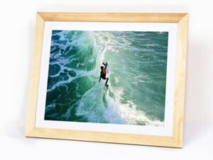 Ramka na zdjęcia 24x30 cm z drewna surowego sosnowa ramka DIY FRAMAI®