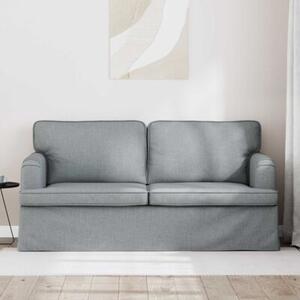 Nowoczesna moduÅowa kanapa jasnoszara z ergonomicznym designem