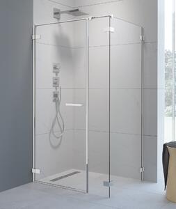 Radaway Arta KDS I ścianka prysznicowa 80 cm boczna S2 chrom/szkło przezroczyste 386110-03-01