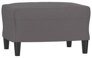 Sofa 3-osobowa z podnÃ³Å¼kiem, szary, 180 cm, sztuczna skÃ³ra
