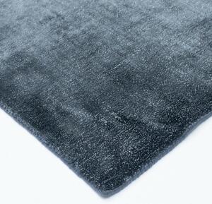 Dywan Linen Dark Blue 160x230 Carpet Decor Handmade