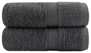 Ręczniki toaletowe premium, solund 2 szt. antracyt 30x30cm 600 g/m²
