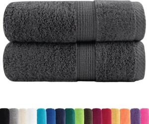 Ręczniki toaletowe premium, solund 2 szt. antracyt 30x30cm 600 g/m²