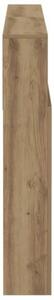 Szafka zagłówkowa artisan oak 140x19x103,5 cm