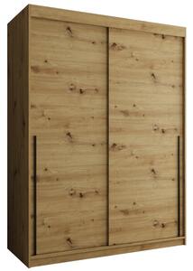 Szafa przesuwna Garderoba SIMA T 150 artisan + u. czarny