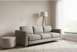 Lampa podłogowa trójnóg dębowy Light Home LH Len 1xE27 44cm L02 abażur stożek jasny beżowy