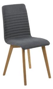 Krzesło Arosa Anthracite tapicerowane