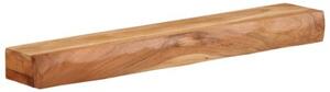 Półki ścienne 2 szt. 80x17x8 cm drewno lite akacja