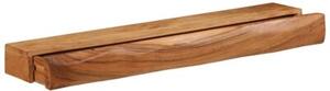 Półki ścienne 2 szt. 80x17x8 cm drewno lite akacja