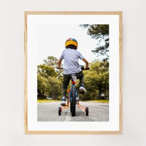Ramka na zdjęcia 40x50 cm z drewna surowego sosnowa ramka DIY FRAMAI®