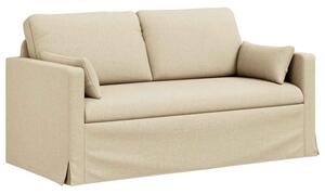 Nowoczesna sofa moduÅowa w kolorze kremowym z ergonomicznym wsparciem