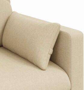 Nowoczesna sofa moduÅowa w kolorze kremowym z ergonomicznym wsparciem