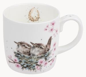 Kubek z porcelany kostnej Feather Your Nest
