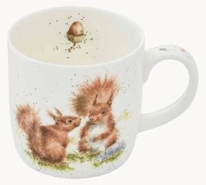 Kubek z porcelany kostnej Between Friends