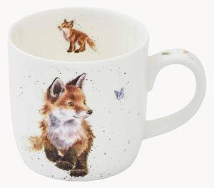 Kubek z porcelany kostnej Born to be Wild