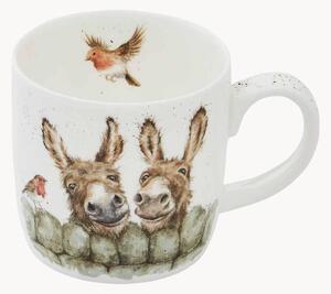 Kubek z porcelany kostnej Hee Haw