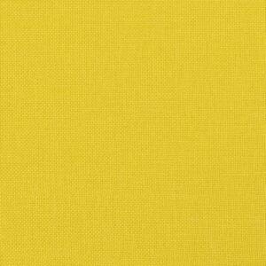 Sofa 2-osobowa, jasnoÅ¼Ã³Åta, 140 cm, tapicerowana tkaninÄ