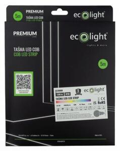 Taśma LED COB kolorowa 450 15W/m RGB 12V IP20 5m ściemnialna kolorowa Ecolight
