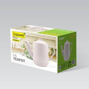 Ceramiczny zaparzacz do kawy i herbaty 800ML MAESTRO WHITE